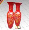 中国红大牡丹瓶