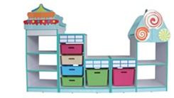 推荐太原新款幼儿园设备造型玩具柜|儿童广场玩具