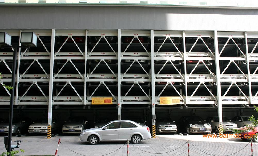广州厂家生产升降横移式停车设备 立体车库设备市场造