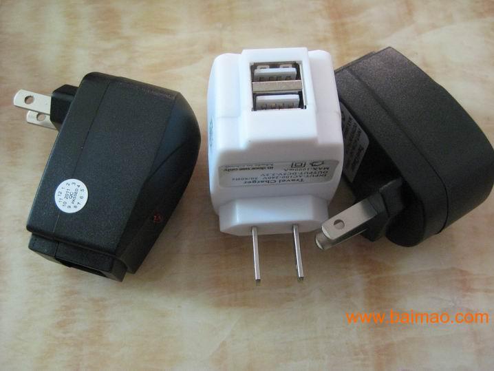 双USB充电器,双USB插头充电器，CE认证旅充