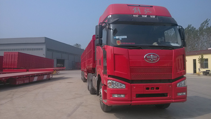 卖家 交通运输 汽车 货车 >各种二手牵引车头,二手半挂车,订做全新半