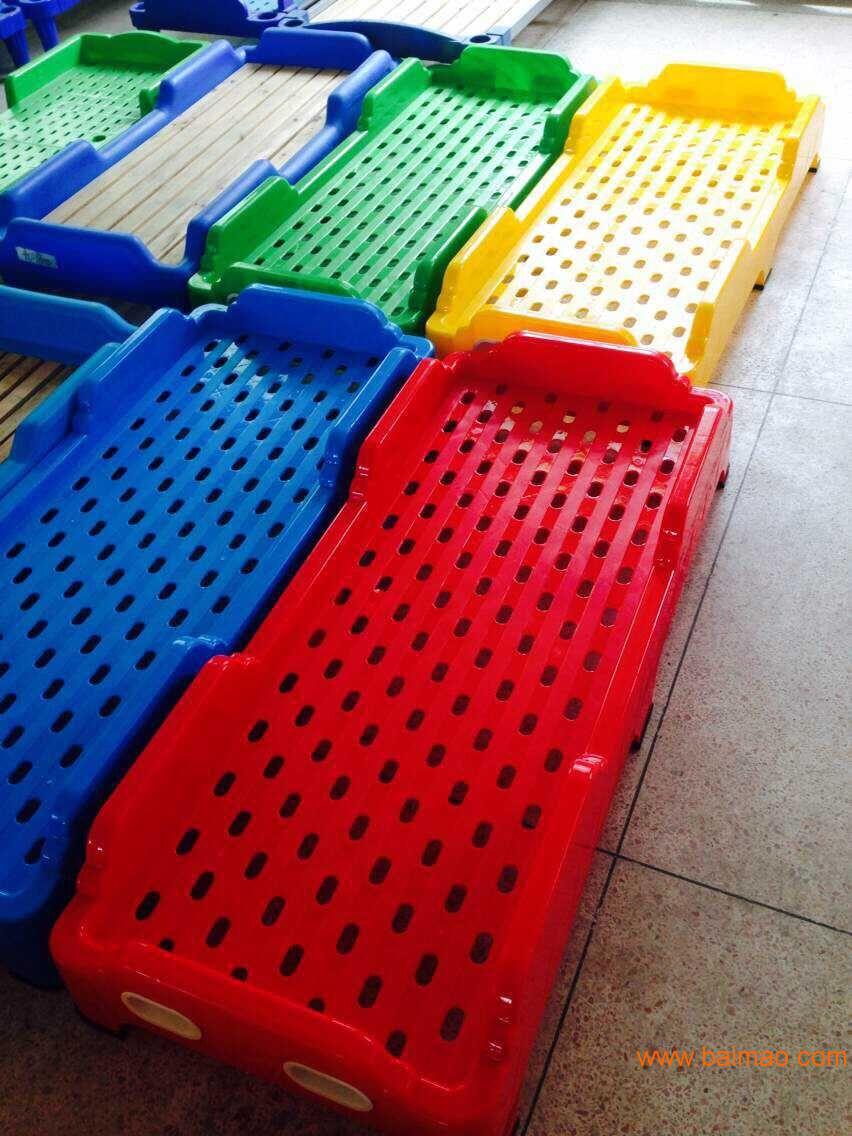 幼儿园**塑料床,成都四川幼儿园午休重叠床