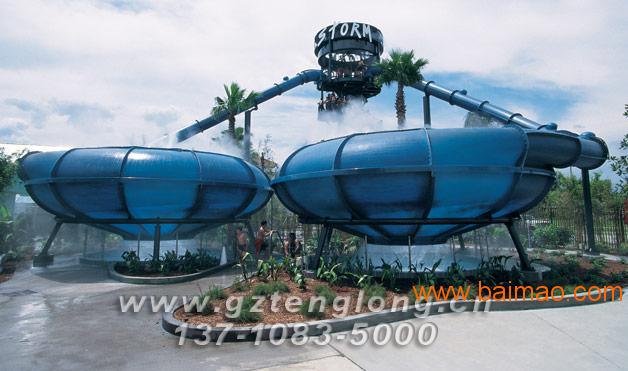 太空盆滑梯TL-WS006水上乐园设备