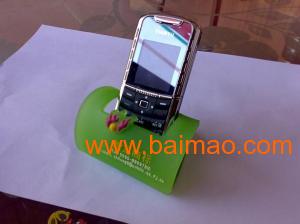 硅胶手机座 手机促销礼品 pvc手机座 卡通手机座