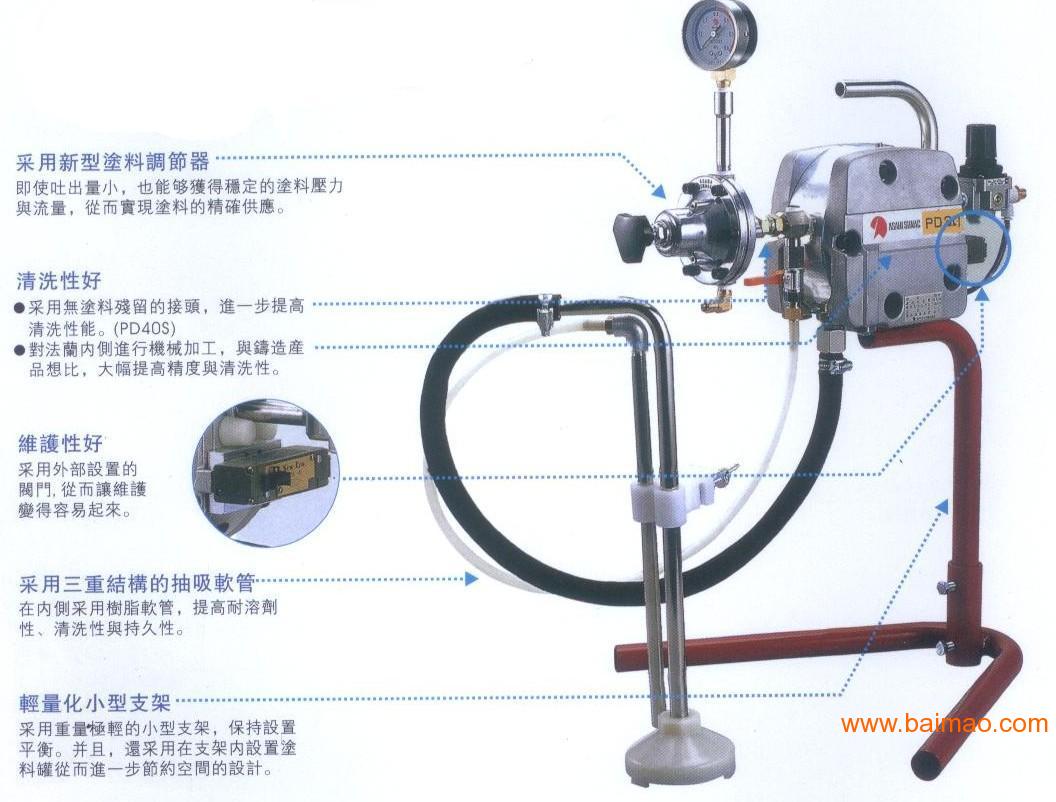 日本asahi旭大畏PD40气动双隔膜泵总代理