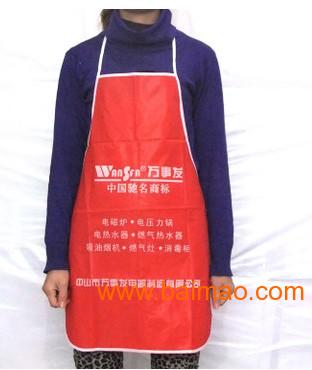 围裙厂家印刷制作，广州围裙制作，广告宣传围裙