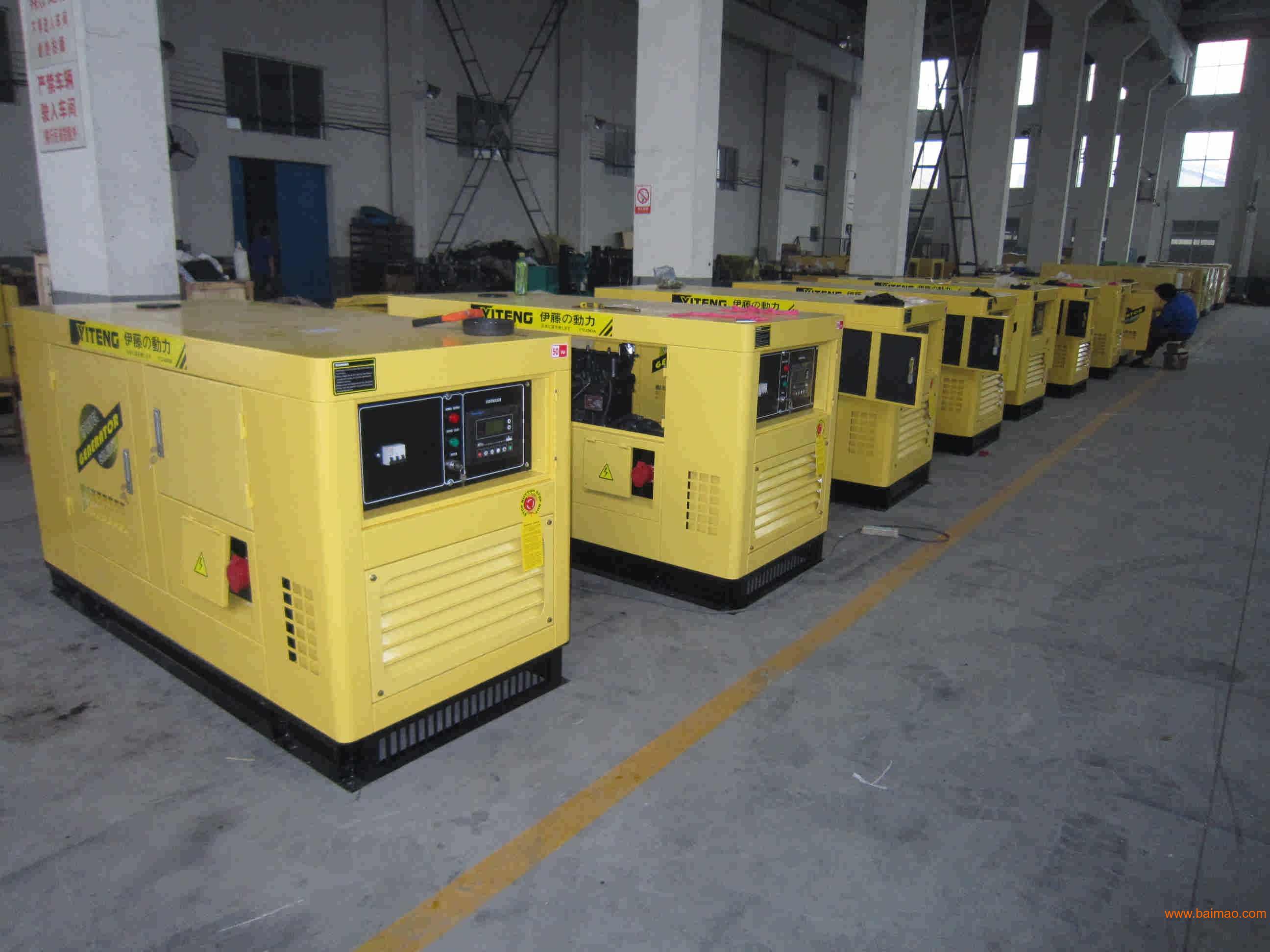100kw柴油发电机静音式大型机组