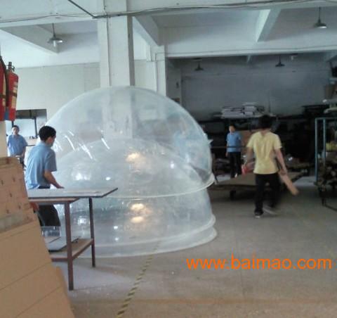 亚克力半圆球 有机玻璃透明圆球罩 透明球罩