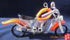 创意手工哈雷摩托车，铝线编制模型