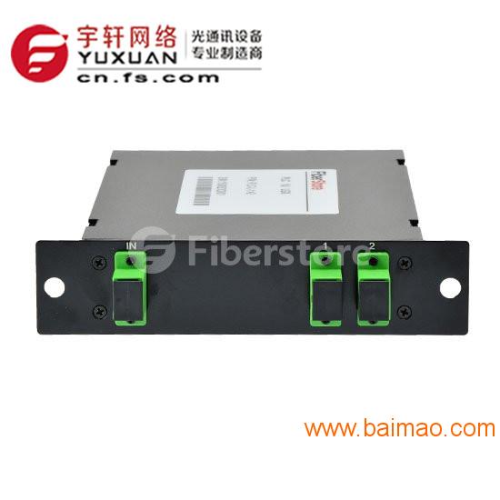 1×2 PLC平面波导光分路器 标准LGX盒式