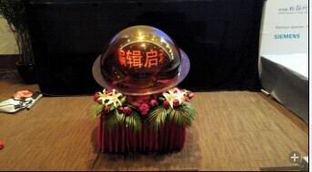 广州公司租赁启动球，水晶球，开幕仪式激光球租赁