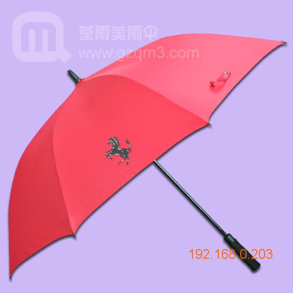 【商务用伞】生产-法拉利红色经典 户外雨伞厂商务雨