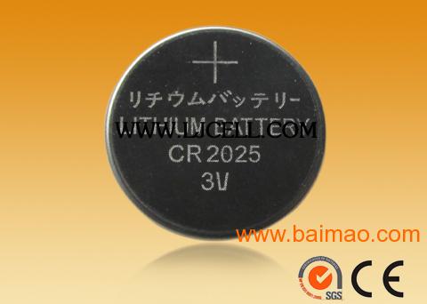 供应3V扣式锂锰电池CR2025、AG电池，碱性干