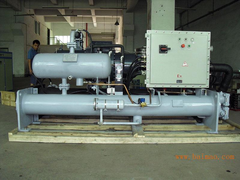海口冷水机实力**120HP防爆型工业冷水机