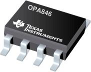 德州仪器OPA846宽带低噪声电压反馈运算放大器