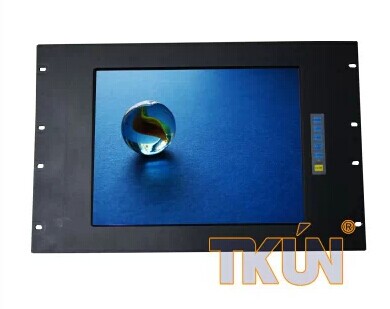厂家直销10.4寸强固型铝面板LED工业触摸显示器
