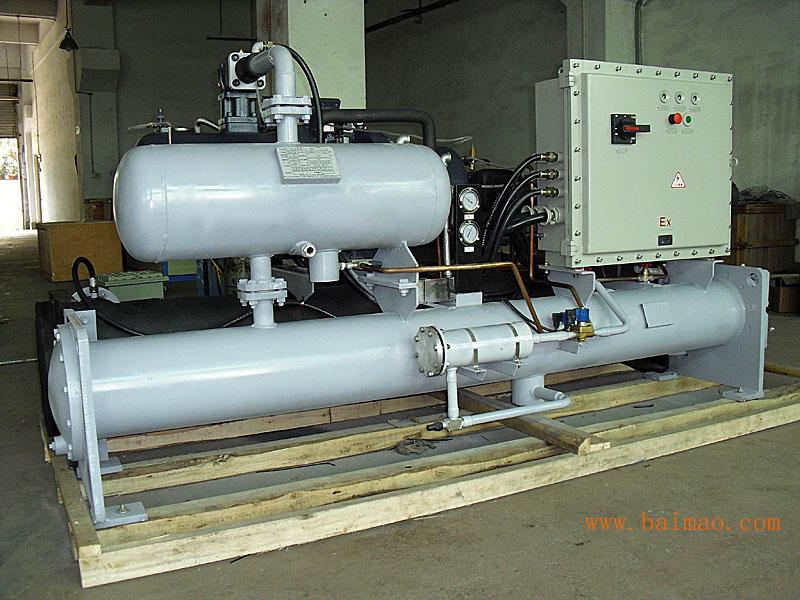 宁波制冷机长期供应90HP防爆型工业冷水机