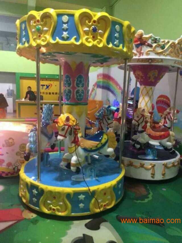 河北旋转木马 西安广场儿童玩具 甘肃广场电动玩具