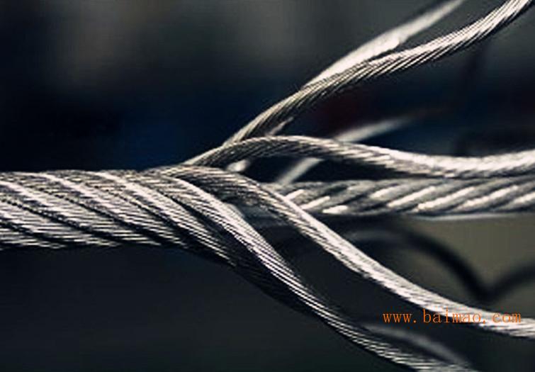 凃塑钢丝绳 包胶钢丝绳 压头钢丝绳 钢丝绳配件