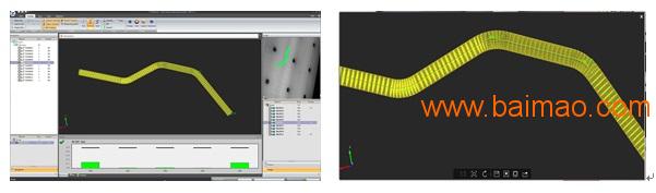 西交大三维光学弯管测量系统 2秒重建三维模型