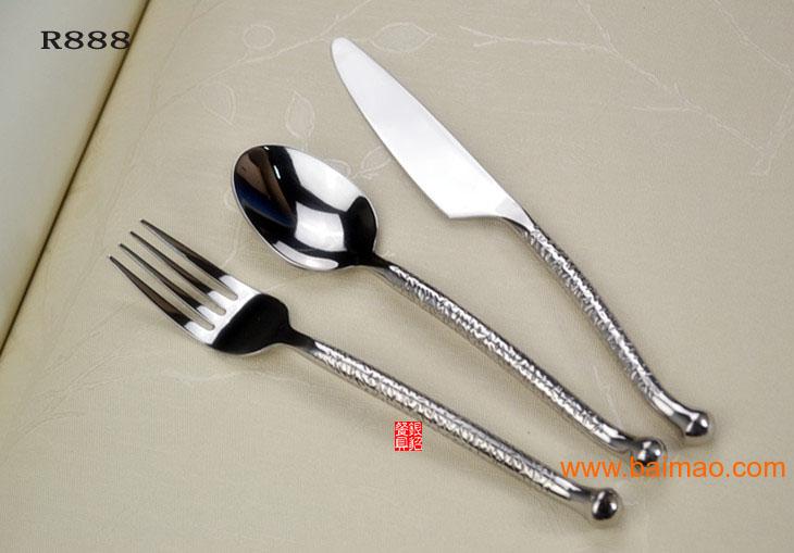 供应GS进出口刀叉勺 不锈钢餐具 西餐刀叉餐具 镀