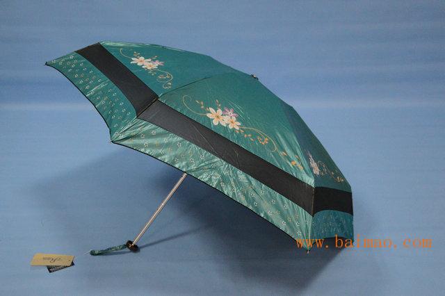 德厚雨伞出口广告伞定做五折遮阳伞
