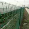 护栏浸塑勾花护栏网运动场围栏网绿色包胶菱形护栏网