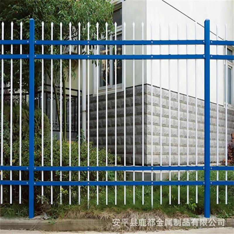 安平鹿都**生产锌钢护栏，PVC护栏，插接护栏