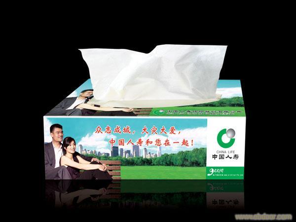烟台礼品公司供应纸抽，厂家定做抽取式面巾纸
