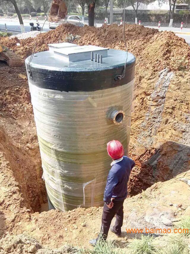 衢州一体化预制泵站厂家 带水拖泥