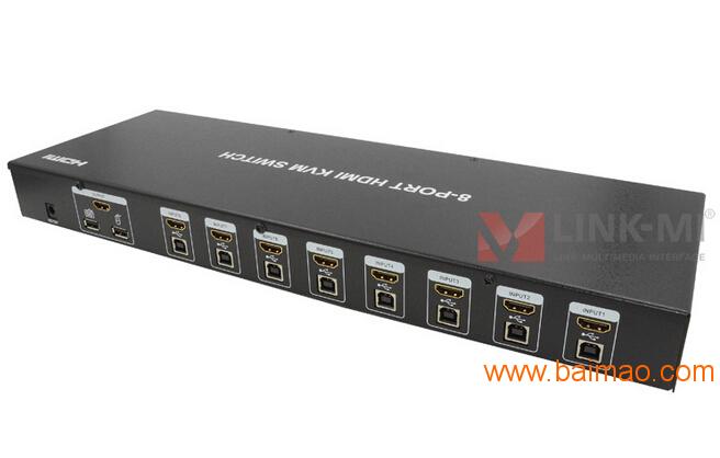 LINK-MI HDMI高清信号KVM切换器8口