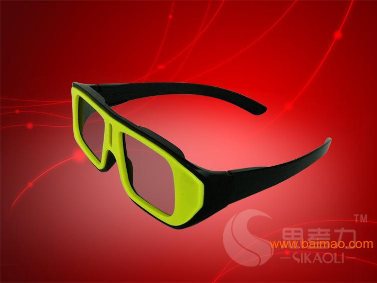3d眼镜,不闪式3d眼镜,3d眼镜厂家,圆偏光 电