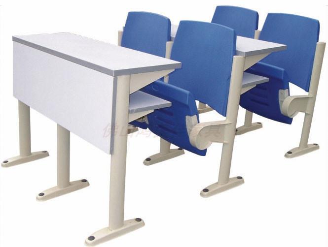 阶梯教室会议室连排桌椅，广东鸿美佳厂家提供连排桌椅