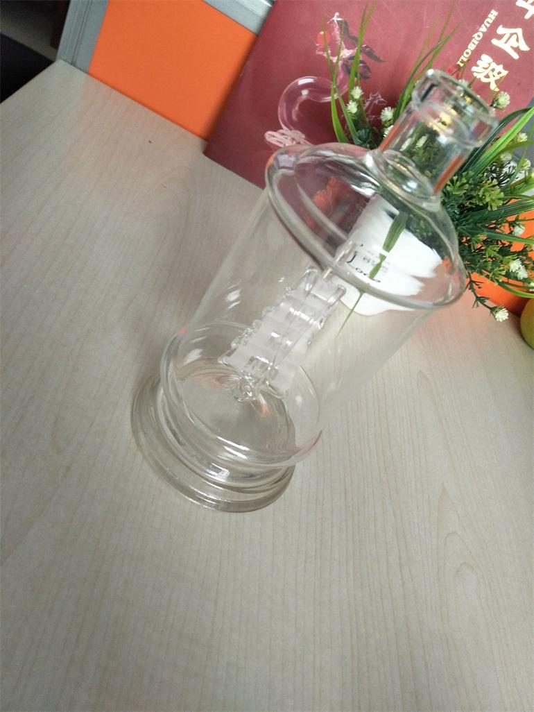 500ml高硼硅加厚玻璃 内置船帆酒瓶 吹制工艺瓶厂家/批发/供应商