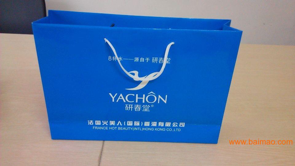 **公司形象袋/广告袋-定做广州宣传纸袋子