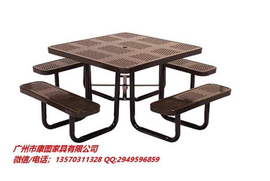 供应景观园林铁艺餐桌椅 户外铁艺桌椅多少钱