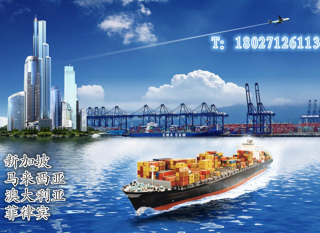 国际海运集装箱中国到新加坡海运双清