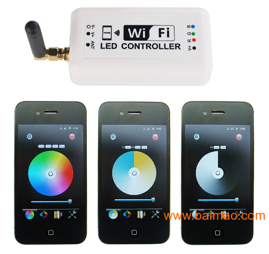 WIFI led控制器 LED灯条wifi控制器