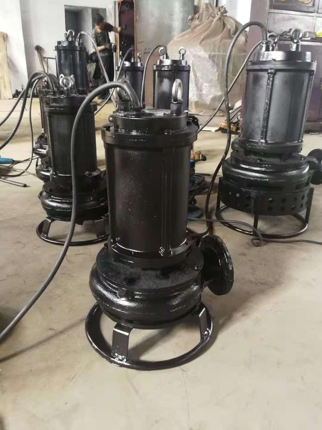 电动清淤泵 高效耐磨淤泥泵 多搅拌潜水泥砂泵厂家/批发/供应商