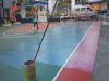 河池塑胶硅PU球场材料,河池篮球场塑胶地板材料
