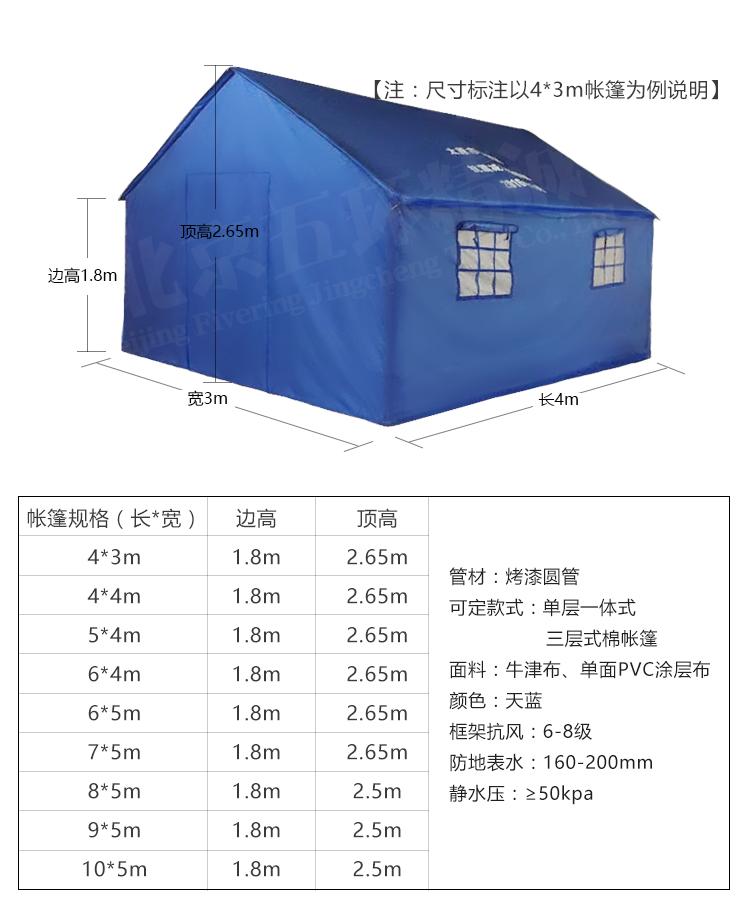 民政救灾帐篷安装顺序图片