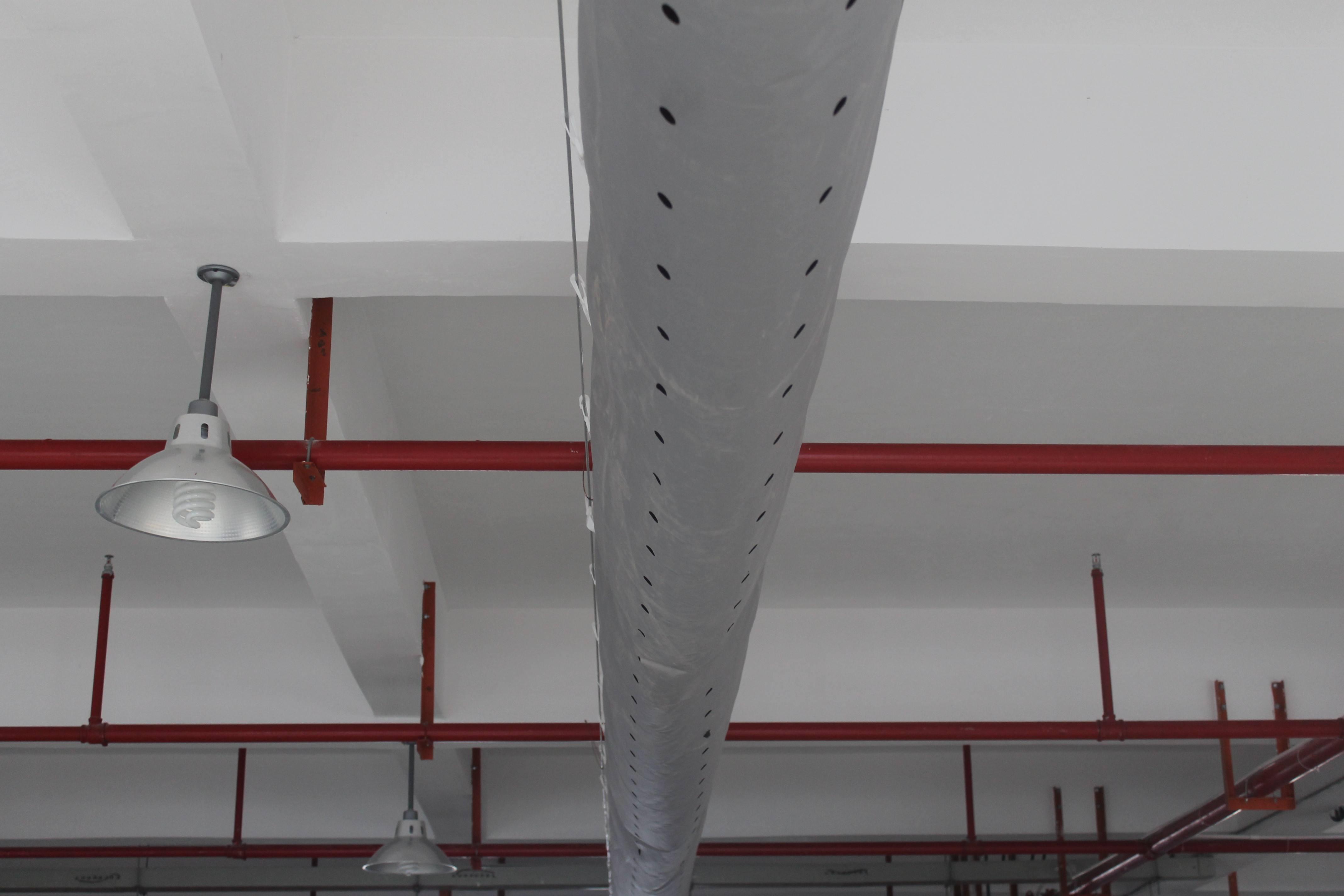 新式阻燃纤维织物布风袋纤维织物风管