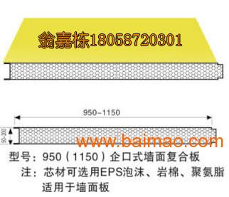 980EPS泡沫夹芯板保温板