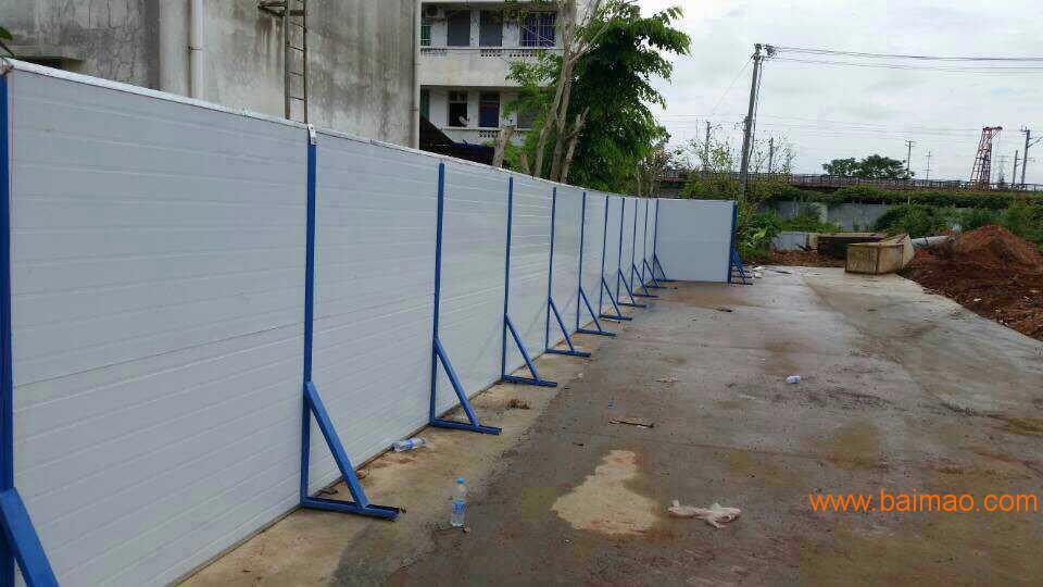 广西工程围挡生产厂家_广西宏宇轻钢彩板活动房供应质量好的施工挡板