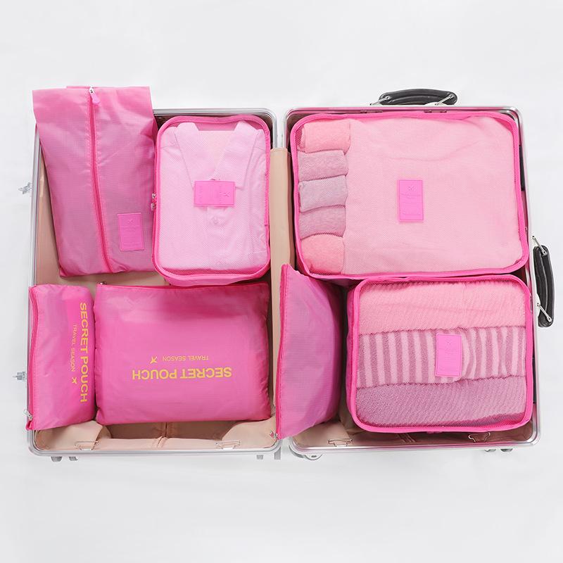 韩版旅行收纳袋 旅游多功能洗漱包行李箱整理收纳包袋