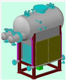 网带式连续加热渗碳炉余热回收