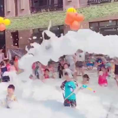 水上乐园泡沫机喷射式泡沫机舞台商演派对泡泡机