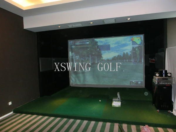 Xswing室内高尔夫模拟器、新**的高尔夫模