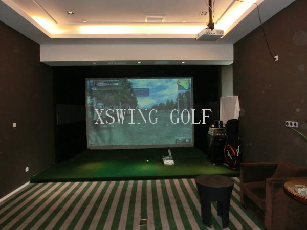 Xswing室内高尔夫模拟器、新**的高尔夫模