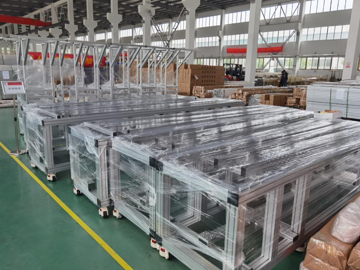 工业铝型材检测框架 铝合金机架定制加工厂家澳宏铝业